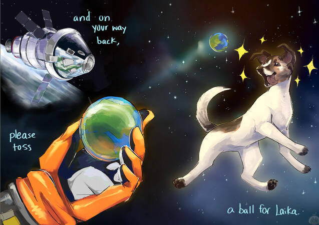 multi-character/multi-component scene